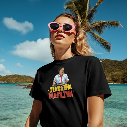 IKALATHA MAFLIYA! Black Unisex Telugu T-shirt
