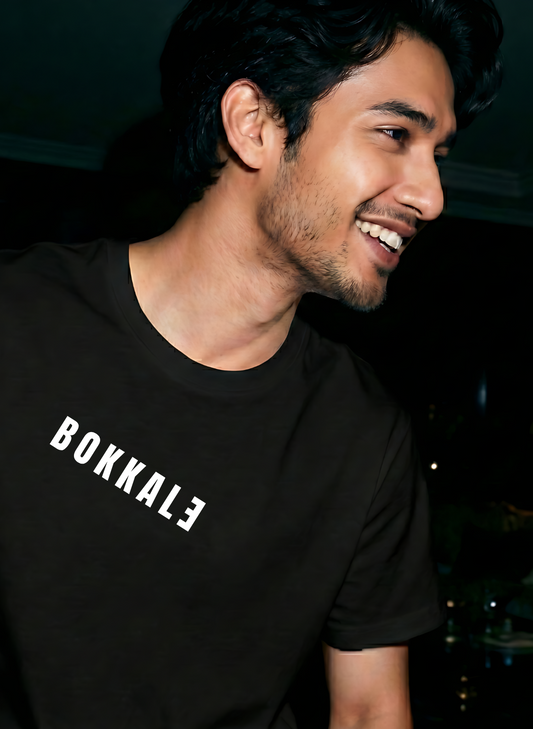 BOKKALE minimal Unisex Telugu T-shirt