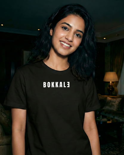 BOKKALE minimal Unisex Telugu T-shirt