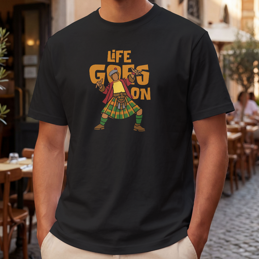 Life Goes ON! Unisex Telugu T-shirt