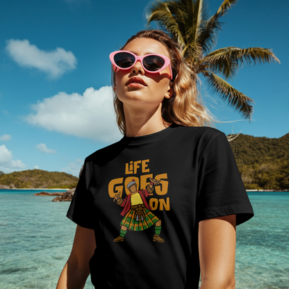 Life Goes ON! Unisex Telugu T-shirt