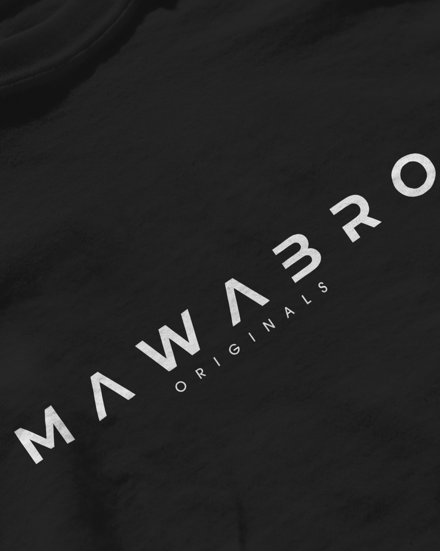 MawaBro Essential Black Unisex T-shirt