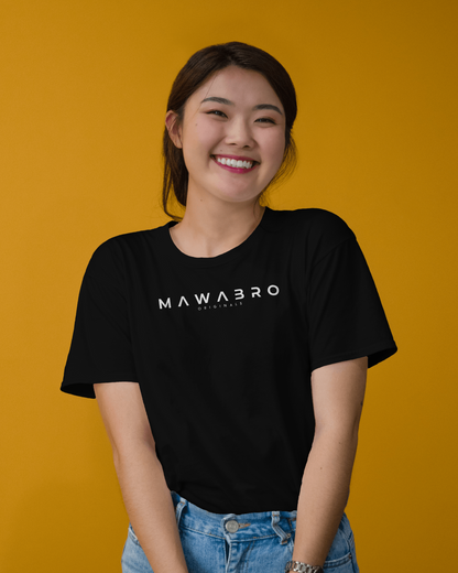 MawaBro Essential Black Unisex T-shirt